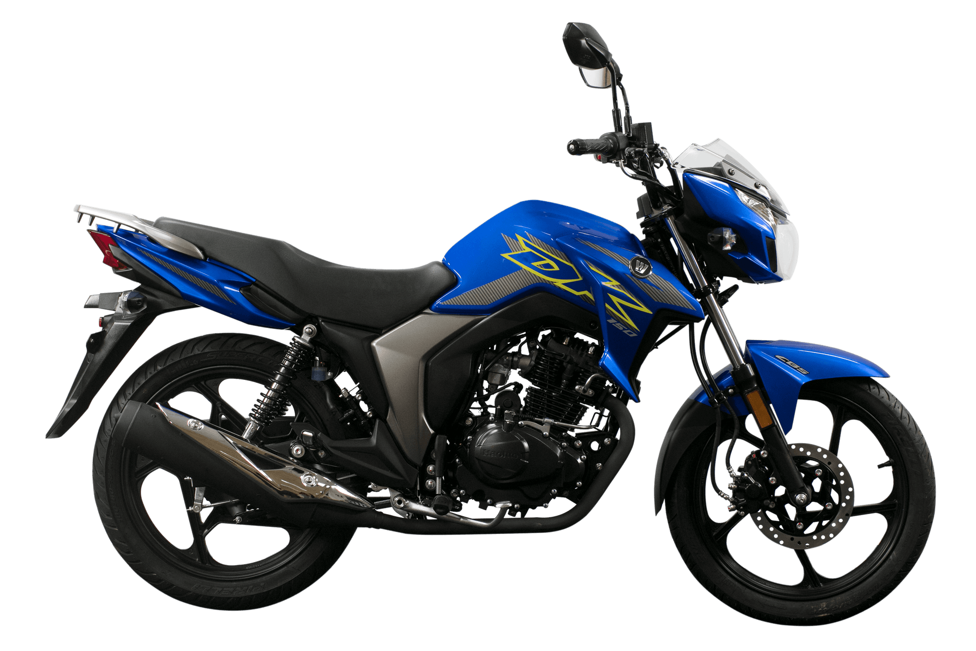 moto cor DK 150 (AZUL)