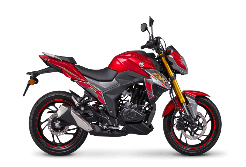 moto cor DR 160 (VERMELHA)